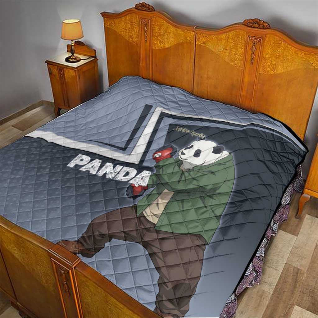 Panda Quilt Urban Anime Combat Style
