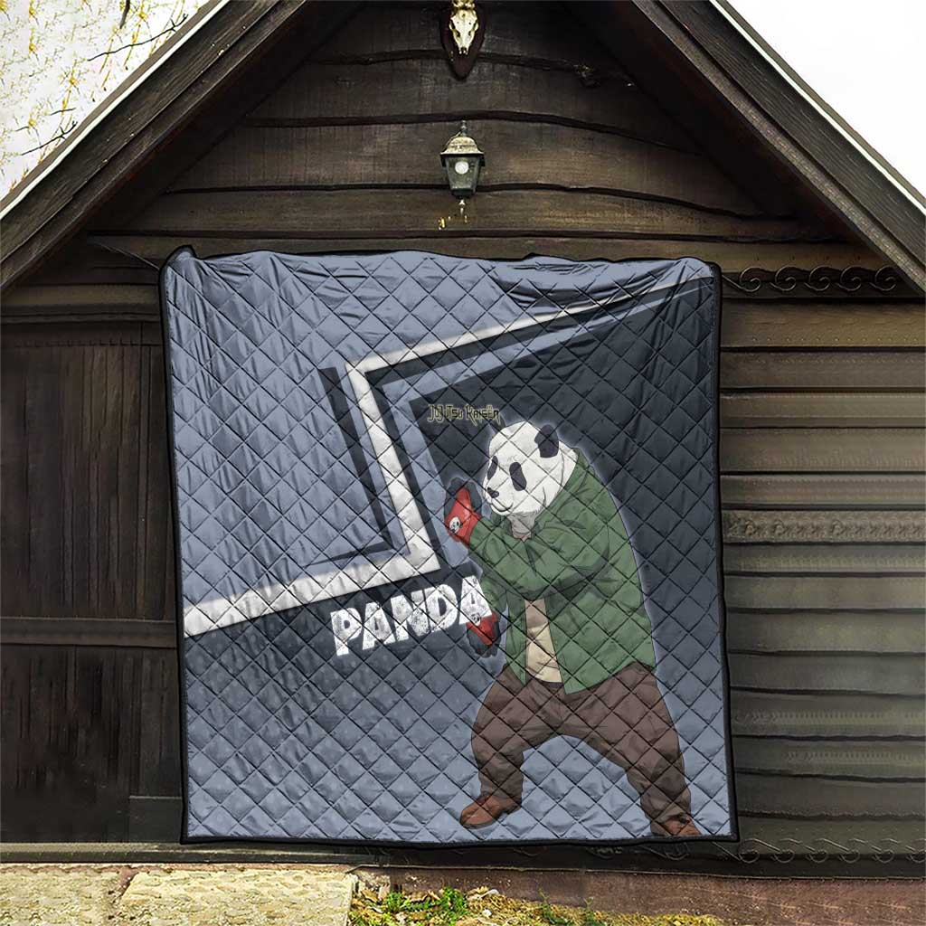 Panda Quilt Urban Anime Combat Style