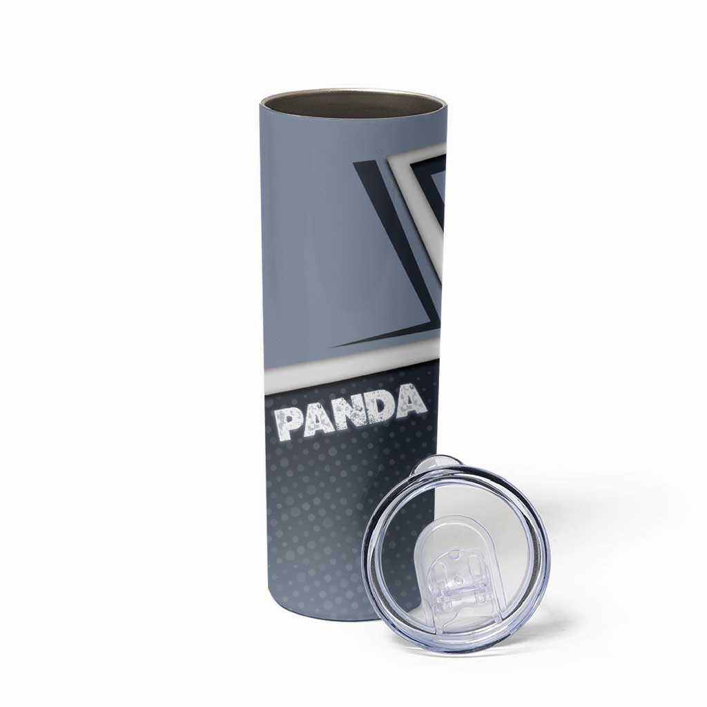 Panda Skinny Tumbler Urban Anime Combat Style