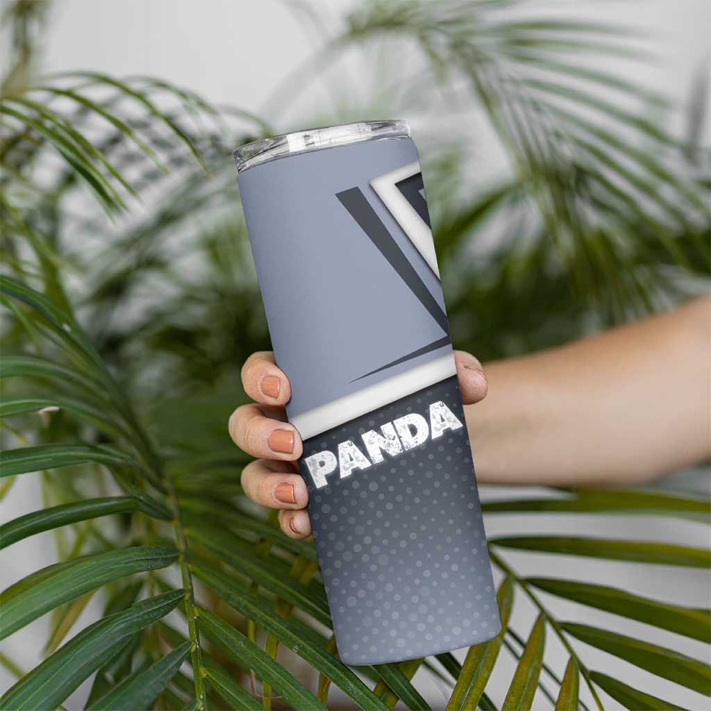Panda Skinny Tumbler Urban Anime Combat Style