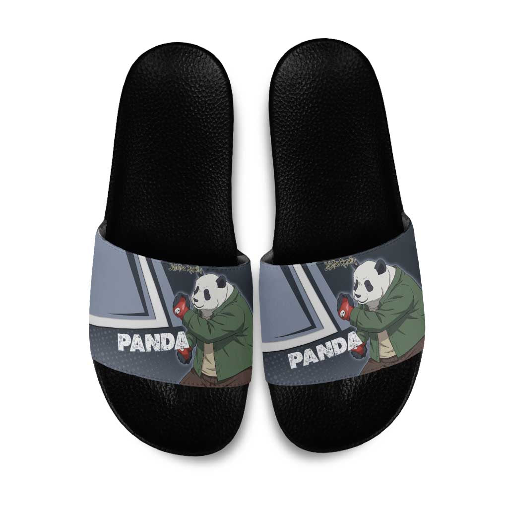 Panda Slide Sandals Urban Anime Combat Style