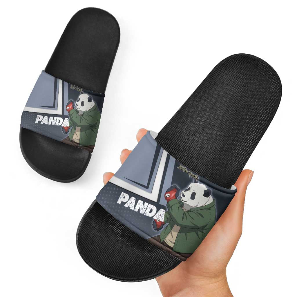 Panda Slide Sandals Urban Anime Combat Style