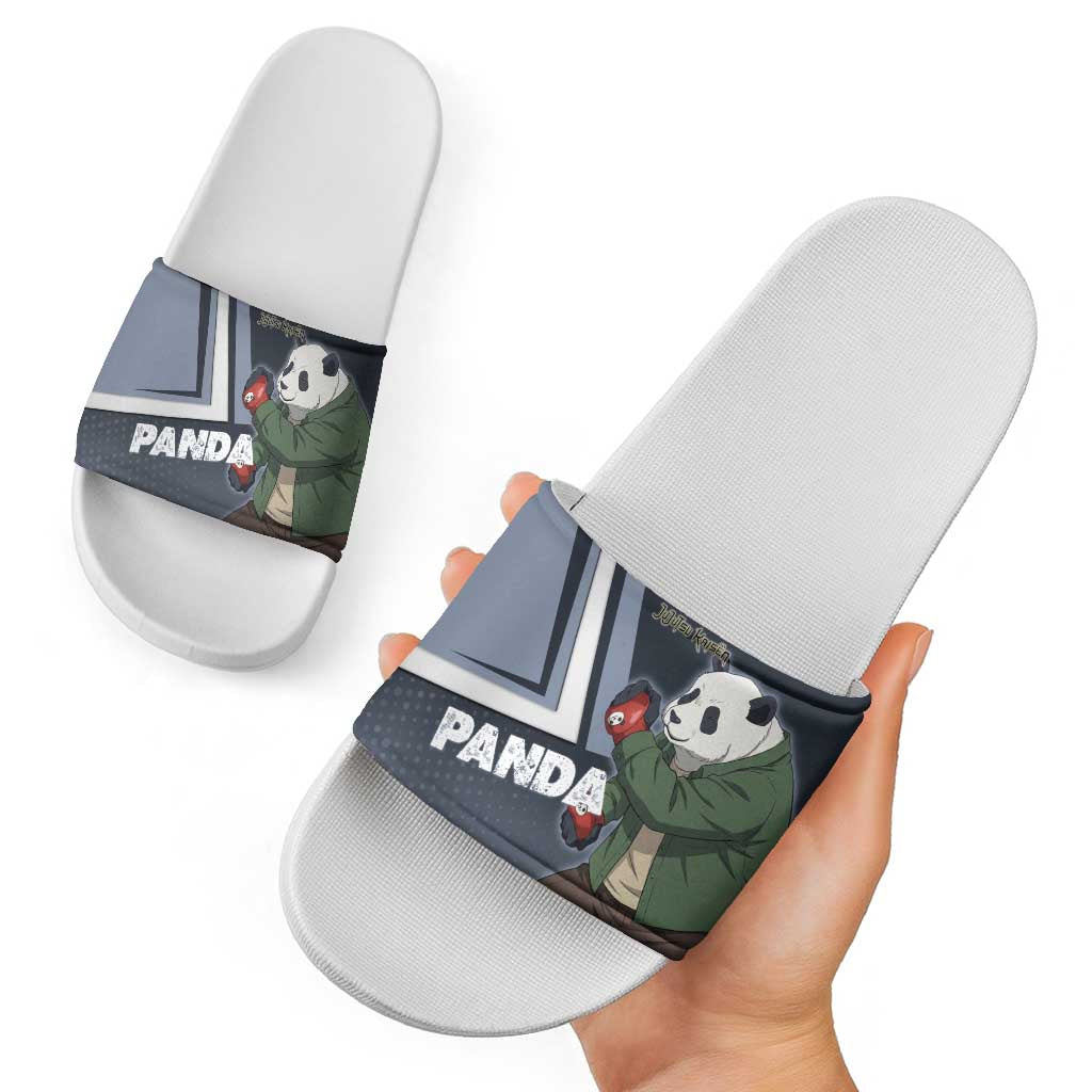 Panda Slide Sandals Urban Anime Combat Style