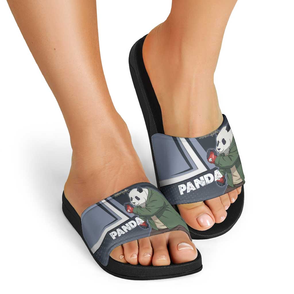 Panda Slide Sandals Urban Anime Combat Style