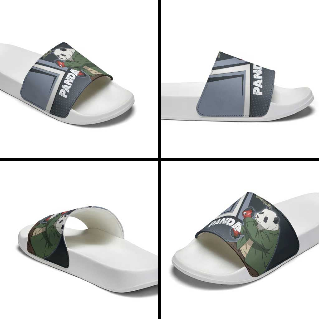 Panda Slide Sandals Urban Anime Combat Style