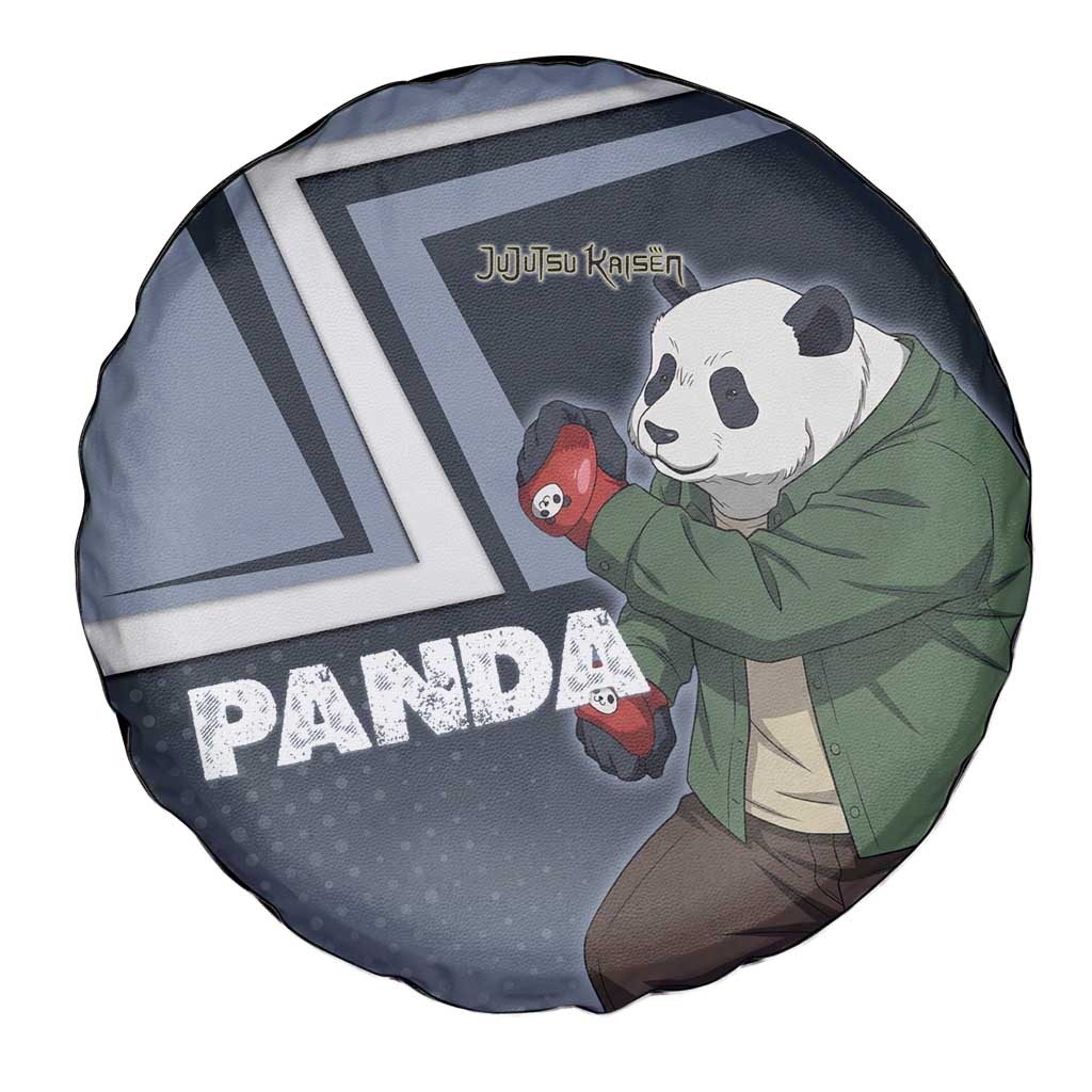 Panda Spare Tire Cover Urban Anime Combat Style