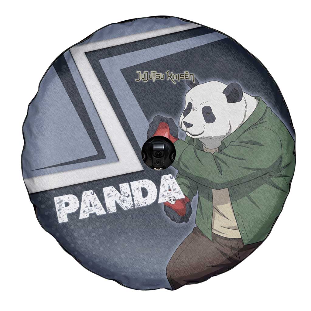 Panda Spare Tire Cover Urban Anime Combat Style