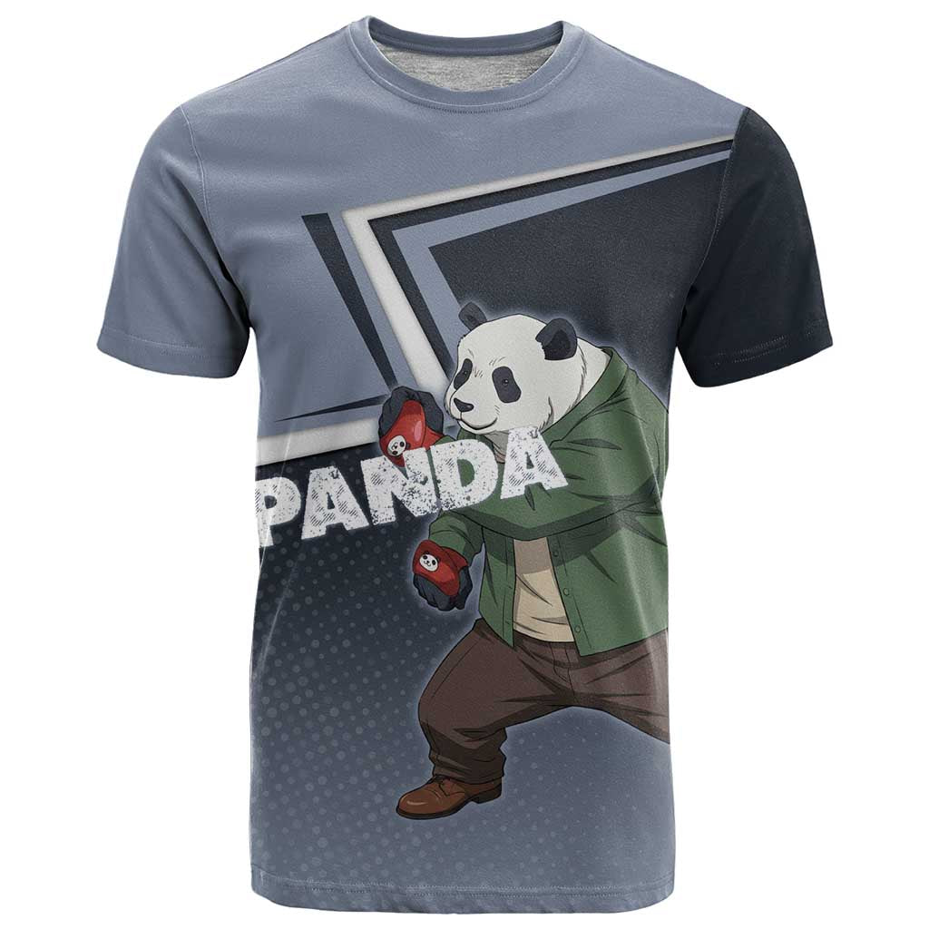 Panda T Shirt Urban Anime Combat Style