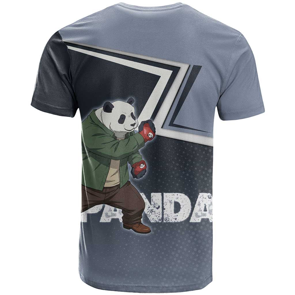 Panda T Shirt Urban Anime Combat Style