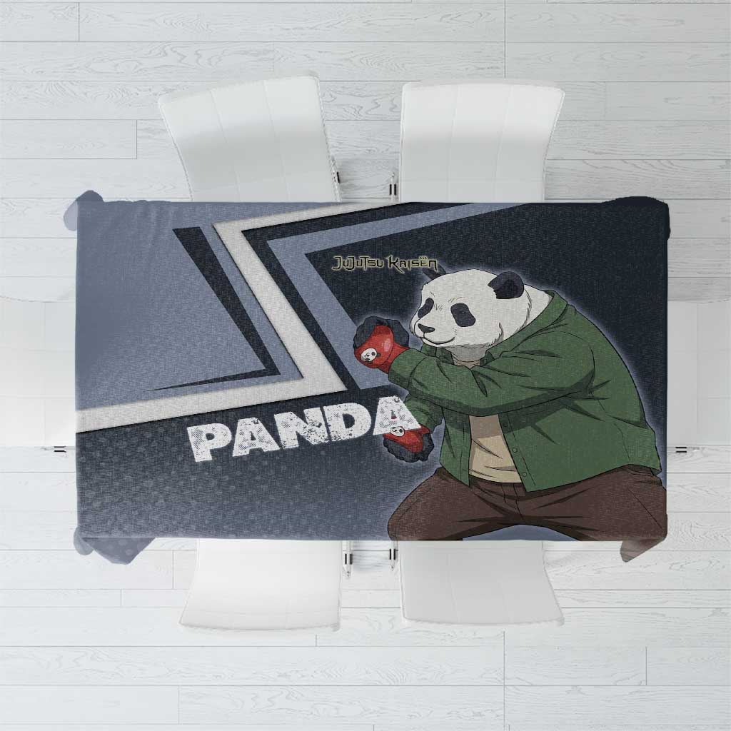 Panda Tablecloth Urban Anime Combat Style
