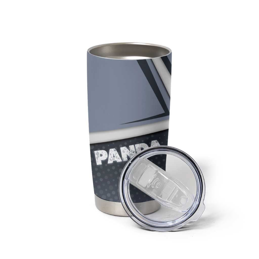 Panda Tumbler Cup Urban Anime Combat Style