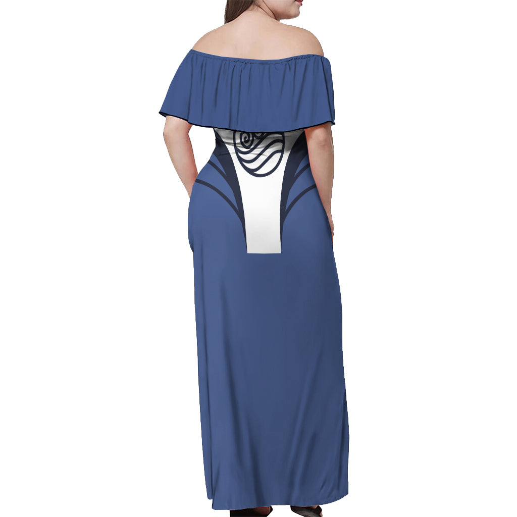 Avatar Water Nation Off Shoulder Maxi Dress