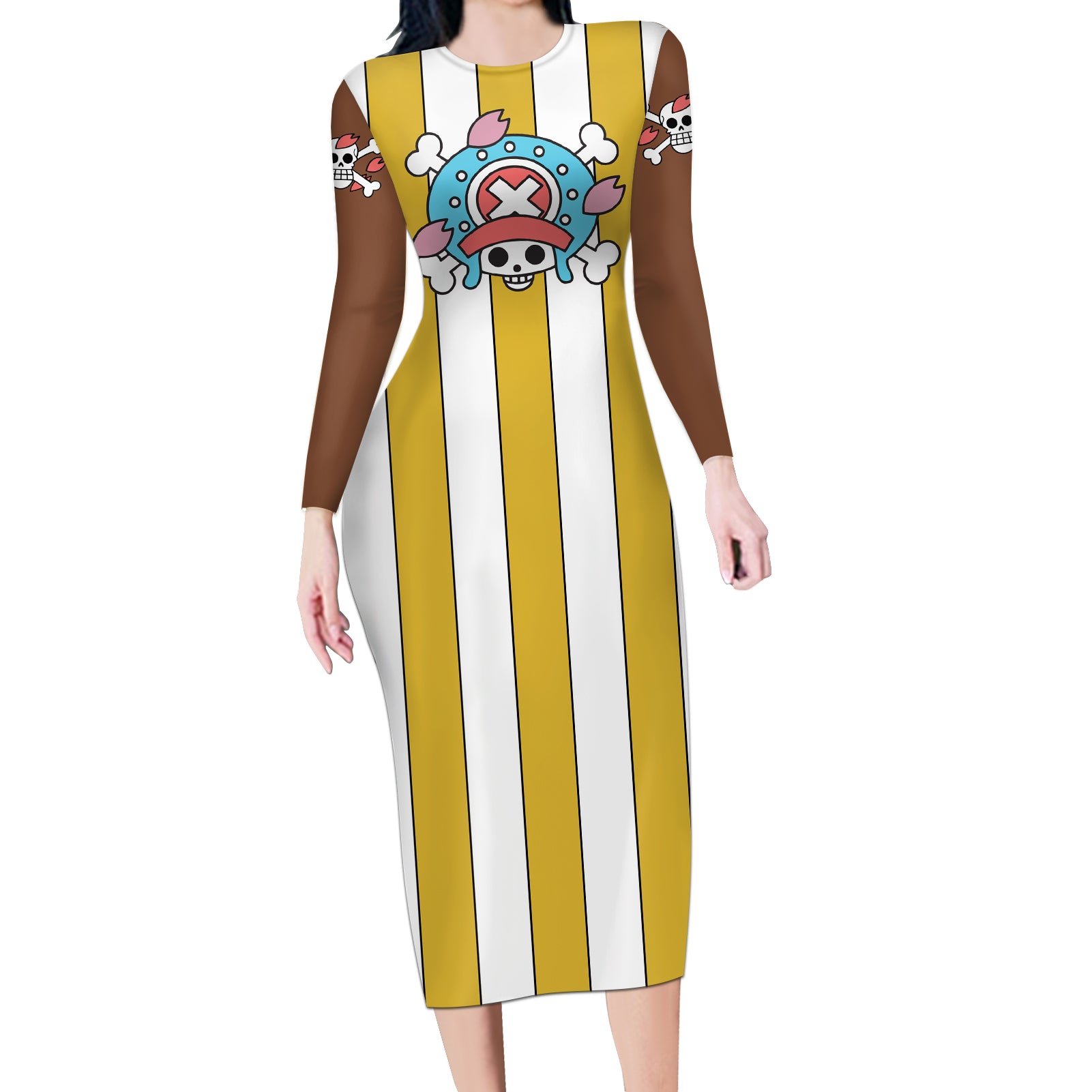 Chopper - One Piece Long Sleeve Bodycon Dress