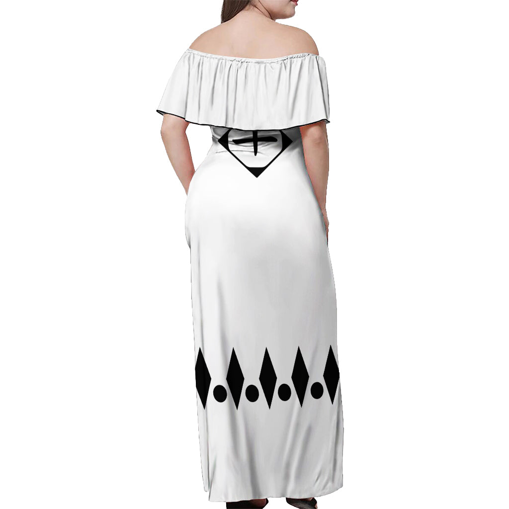 Tenth Division - Gotei Off Shoulder Maxi Dress