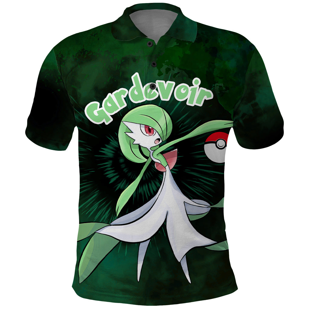 Gardevoir - Tie Dye Style Polo Shirt