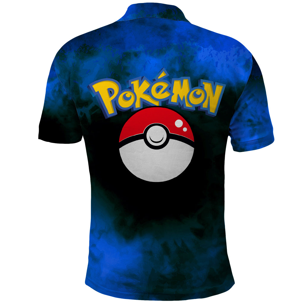 Snorlax - Tie Dye Style Polo Shirt