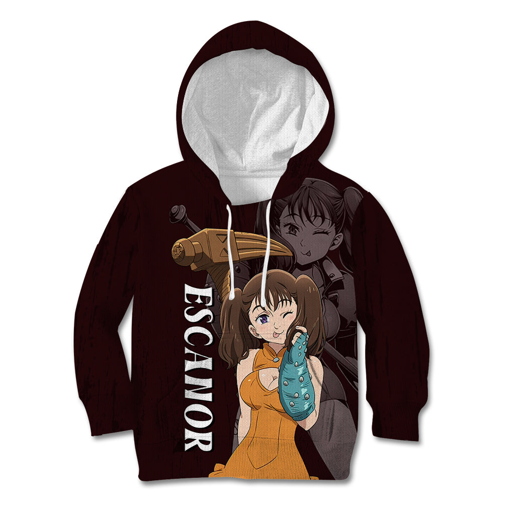 Serpent Sin of Envy Diane Kid Hoodie