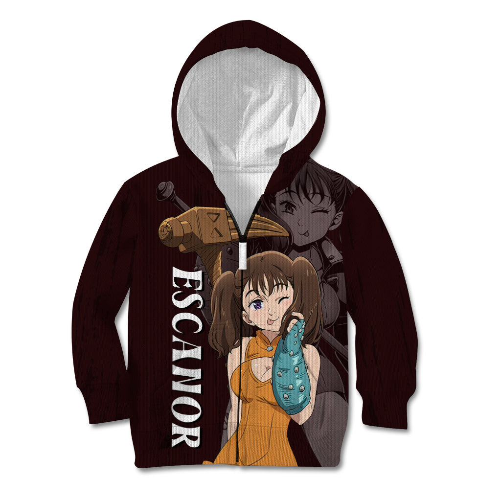Serpent Sin of Envy Diane Kid Hoodie