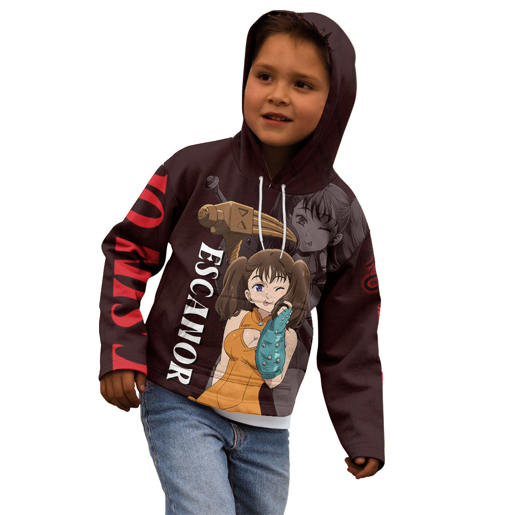 Serpent Sin of Envy Diane Kid Hoodie