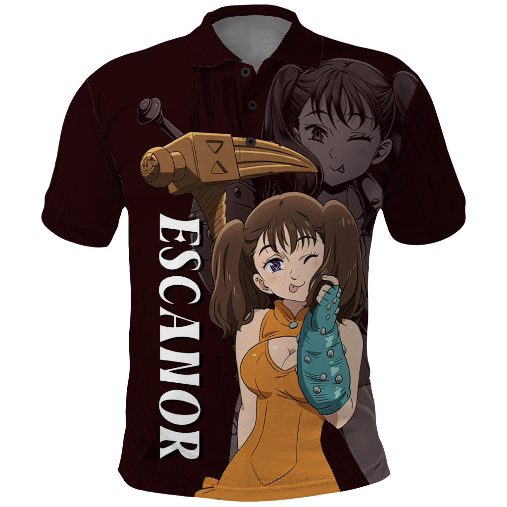 Serpent Sin of Envy Diane Polo Shirt