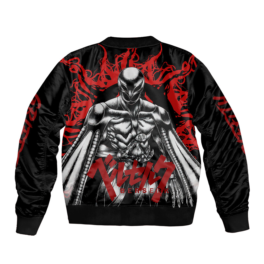 Griffith Berserk Bomber Jacket Black Blood Style