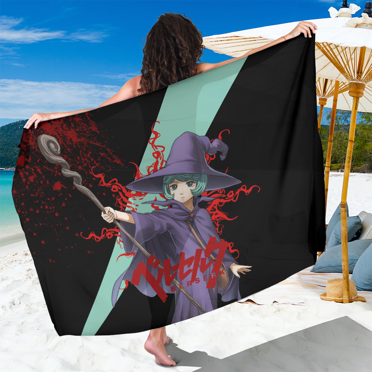 Schierke Basrard Sarong Anime Style