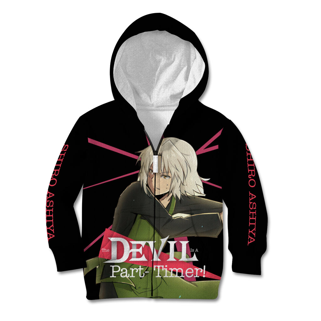 Shiro Ashiya The Devil Part Timer Kid Hoodie Anime Style