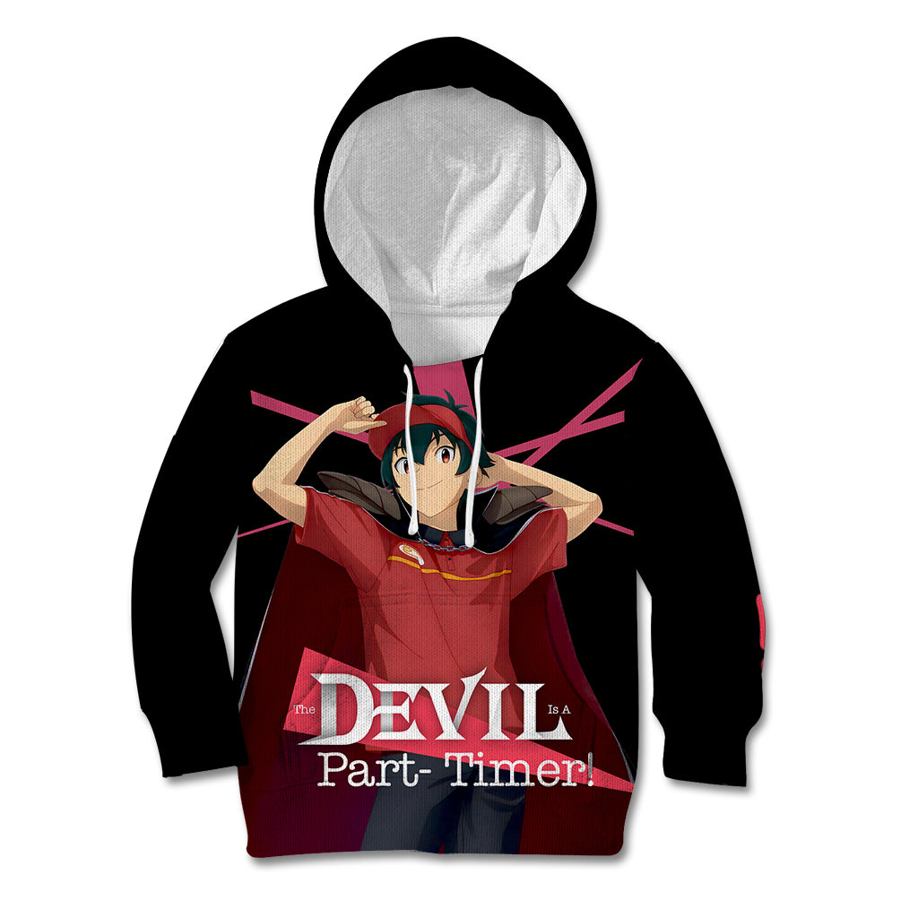 Sadao Maou The Devil Part Timer Kid Hoodie Anime Style