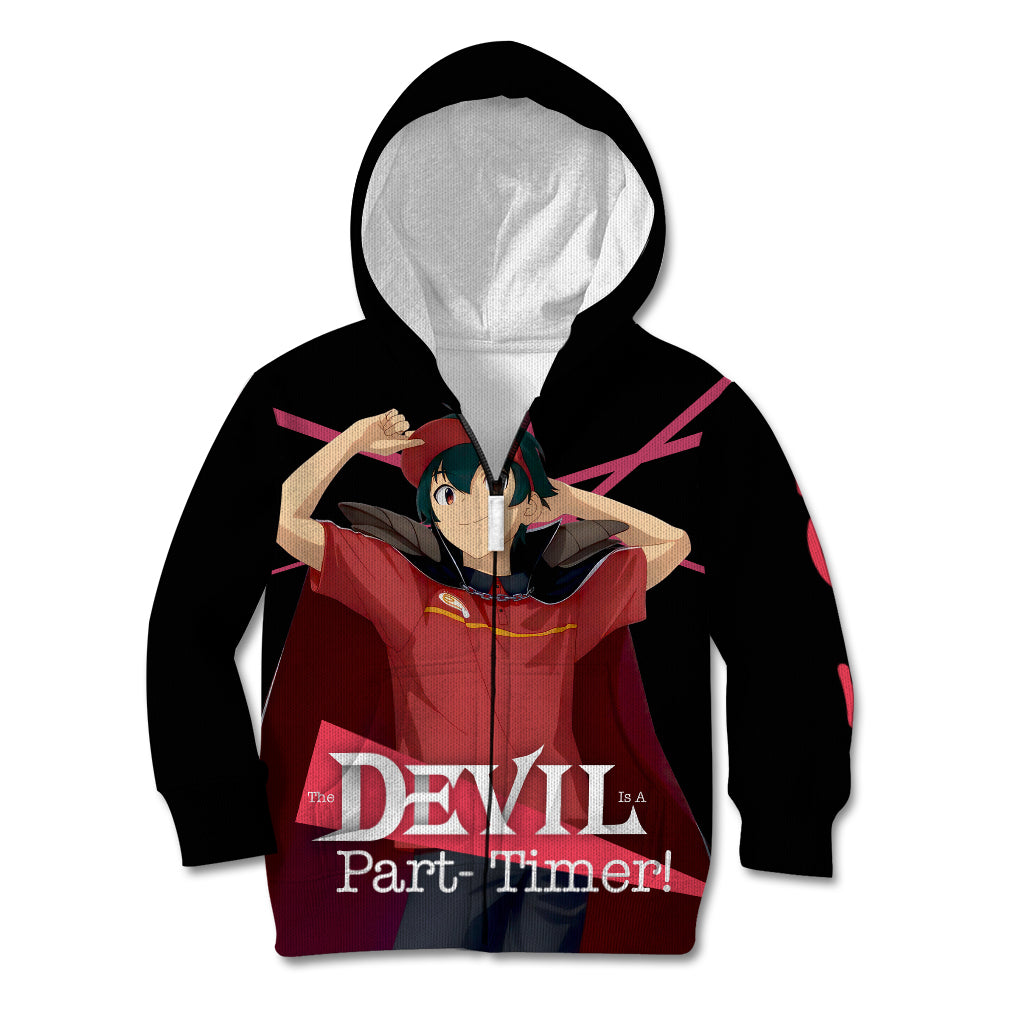 Sadao Maou The Devil Part Timer Kid Hoodie Anime Style