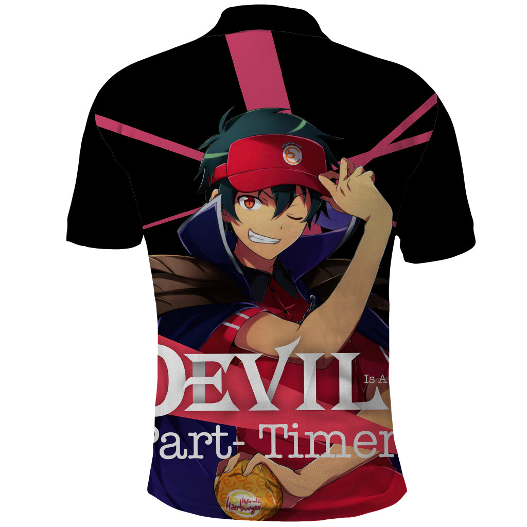 Sadao Maou The Devil Part Timer Polo Shirt Anime Style