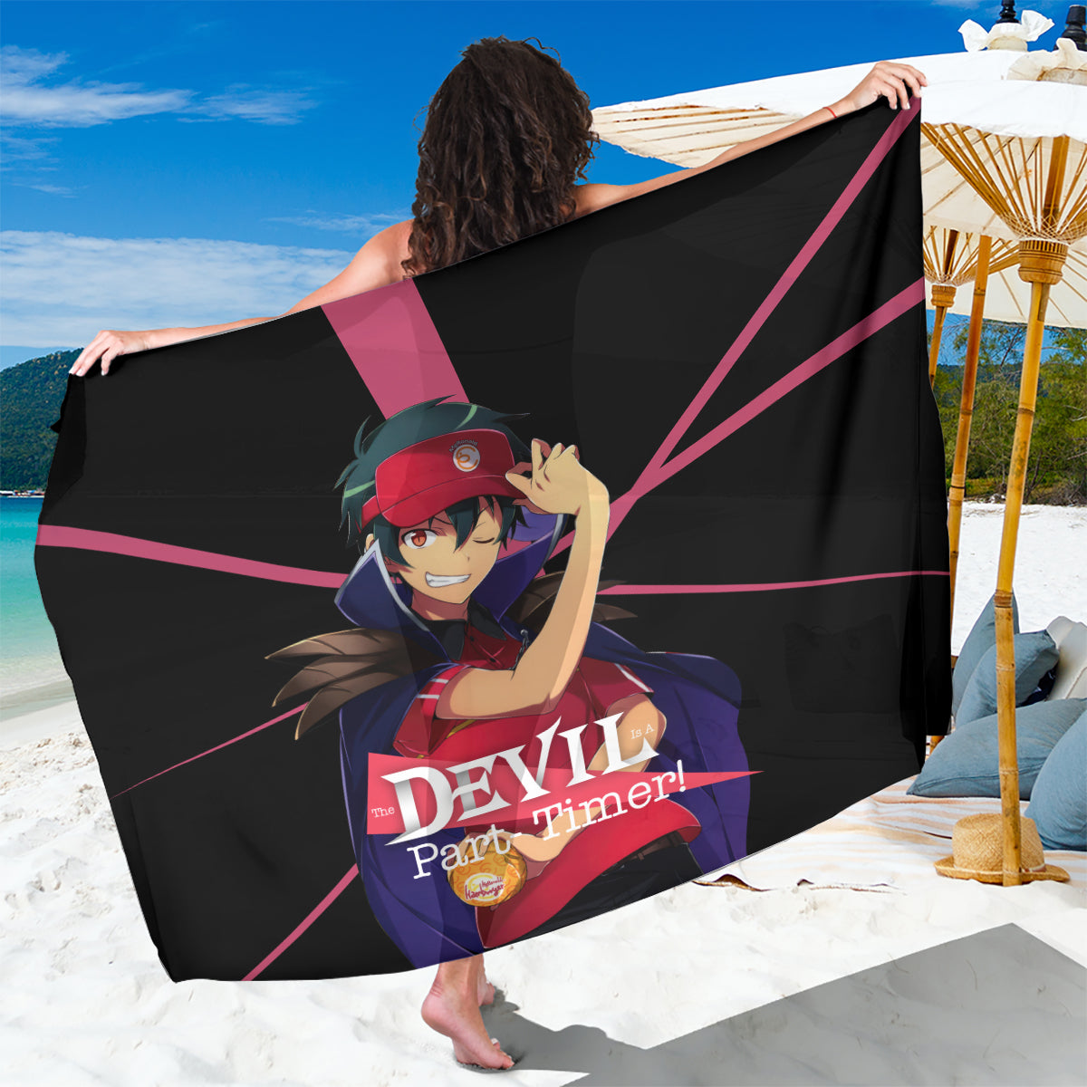 Sadao Maou The Devil Part Timer Sarong Anime Style