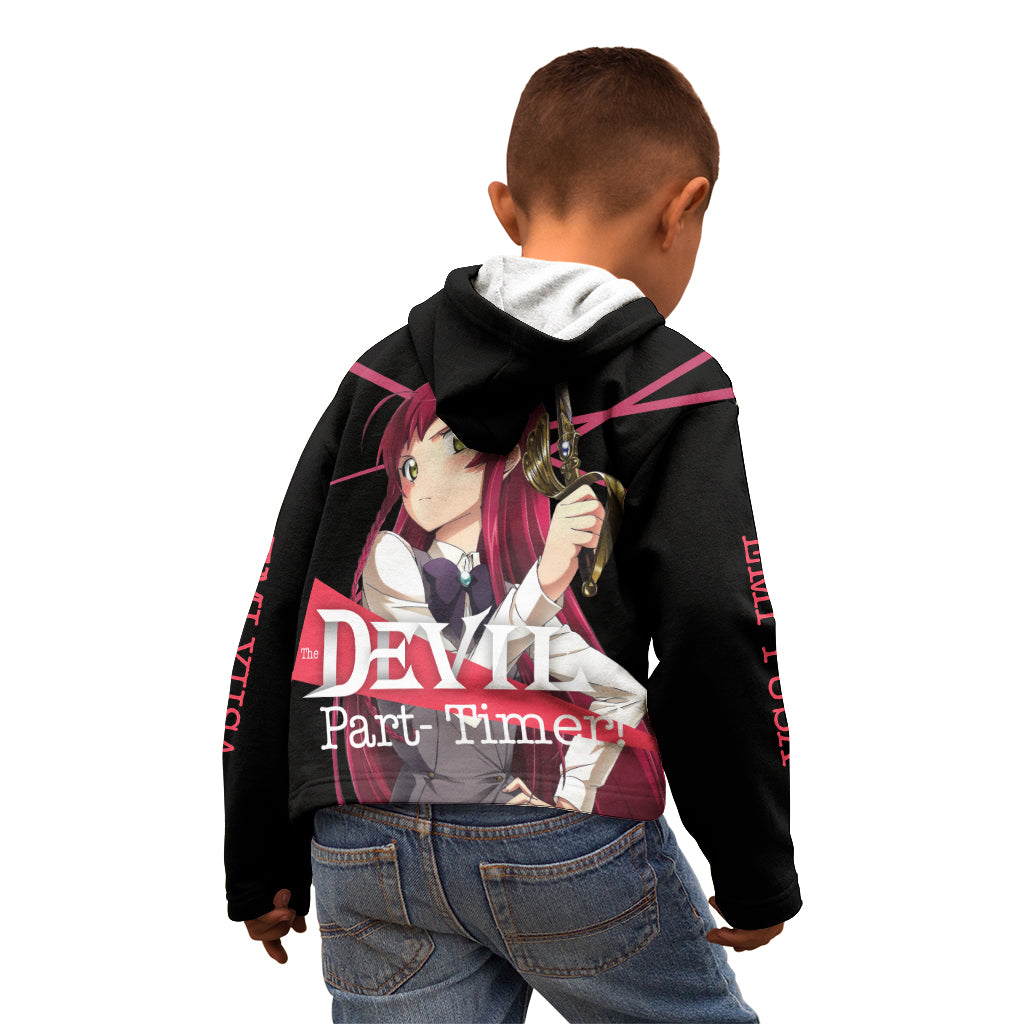 Emi Yusa The Devil Part Timer Kid Hoodie Anime Style
