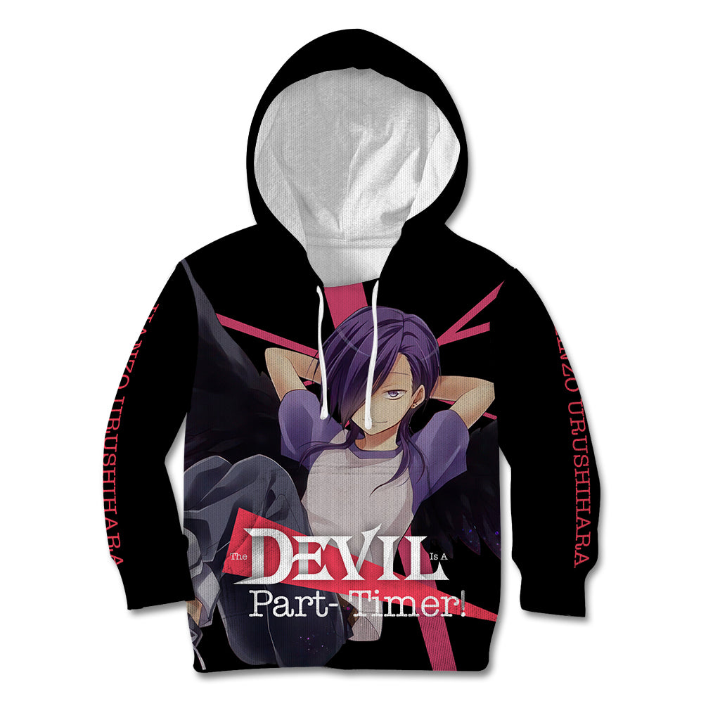 Hanzo Urushihara The Devil Part Timer Kid Hoodie Anime Style