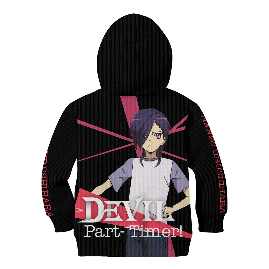 Hanzo Urushihara The Devil Part Timer Kid Hoodie Anime Style