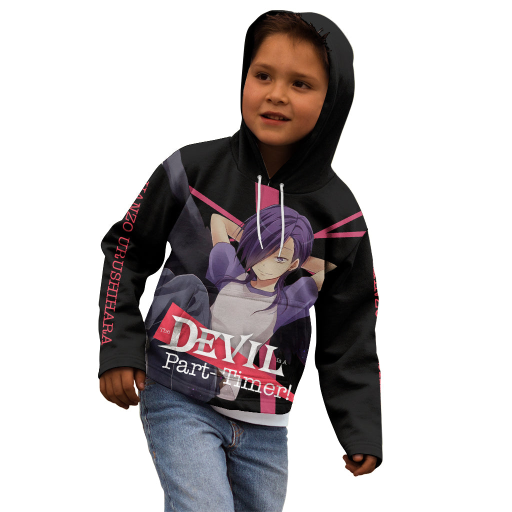 Hanzo Urushihara The Devil Part Timer Kid Hoodie Anime Style