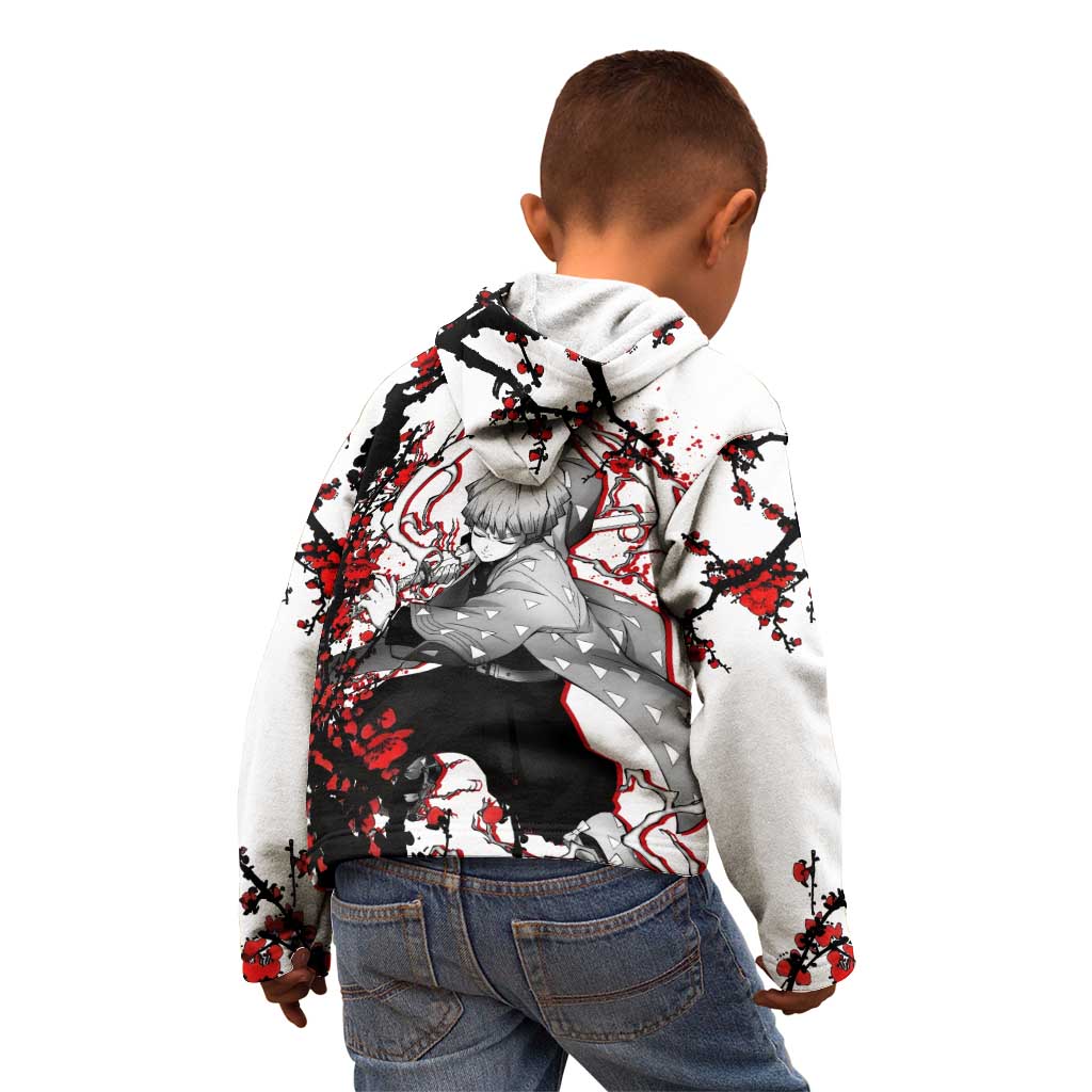 Zenitsu Agatsuma - Demon Slayer Kid Hoodie Anime Japan Style