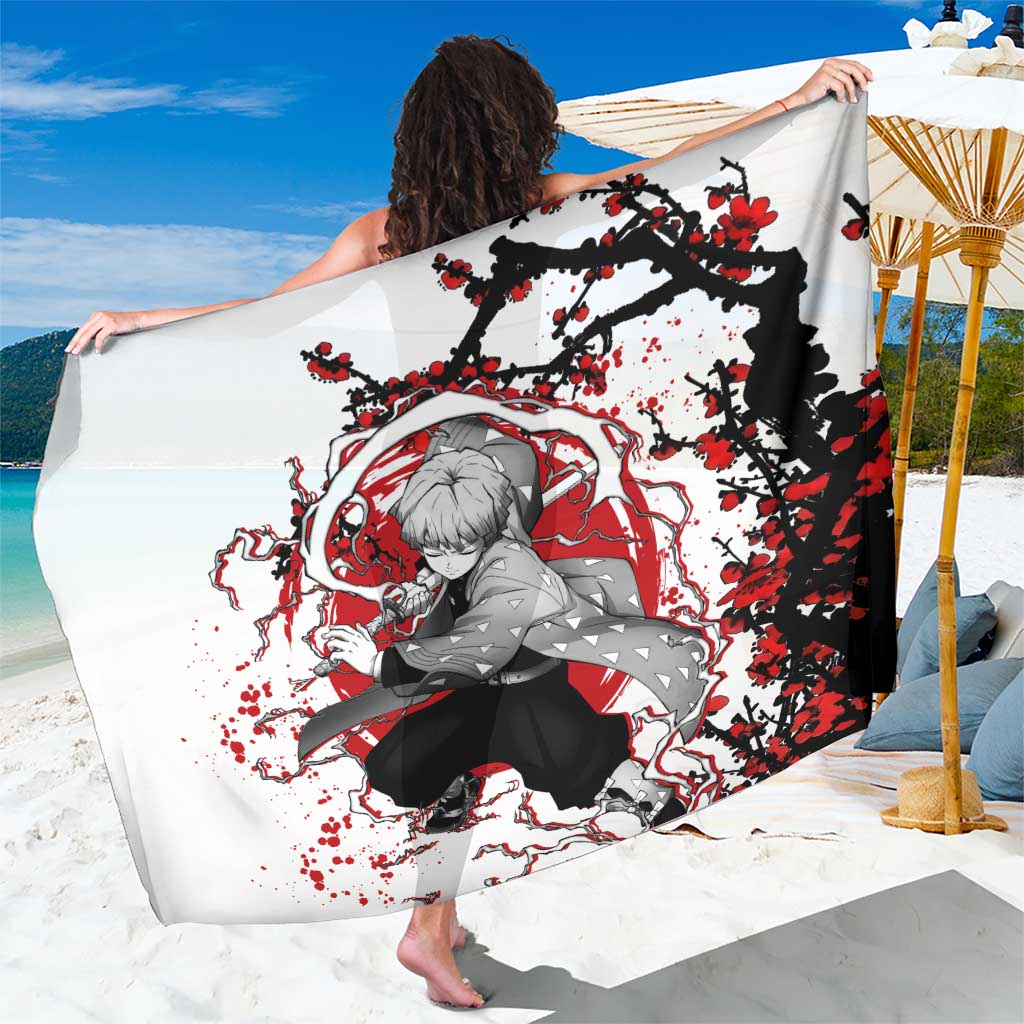 Zenitsu Agatsuma - Demon Slayer Sarong Anime Japan Style