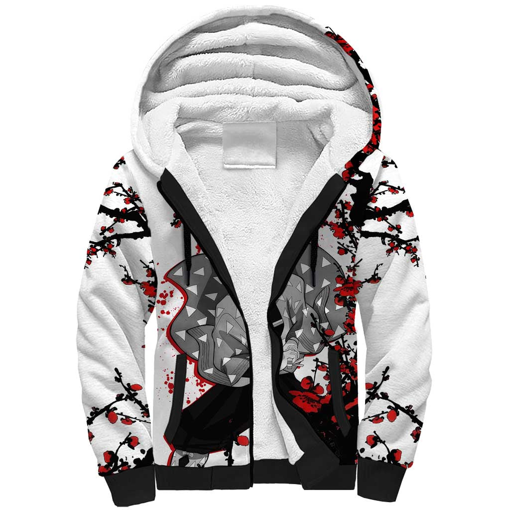 Zenitsu Agatsuma - Demon Slayer Sherpa Hoodie Anime Japan Style