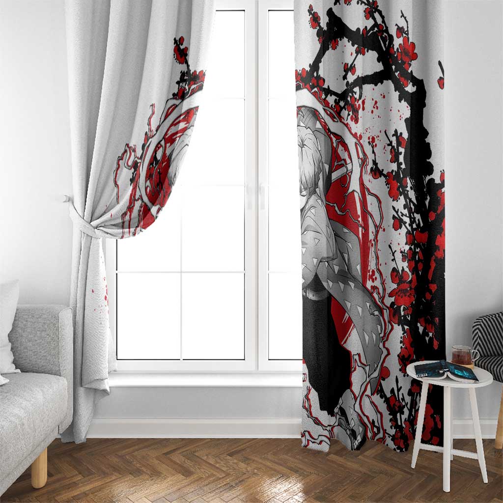Zenitsu Agatsuma - Demon Slayer Window Curtain Anime Japan Style