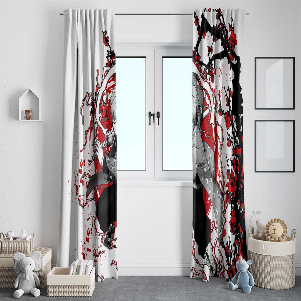 Zenitsu Agatsuma - Demon Slayer Window Curtain Anime Japan Style