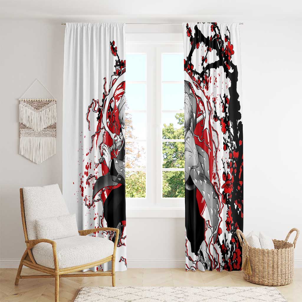 Zenitsu Agatsuma - Demon Slayer Window Curtain Anime Japan Style