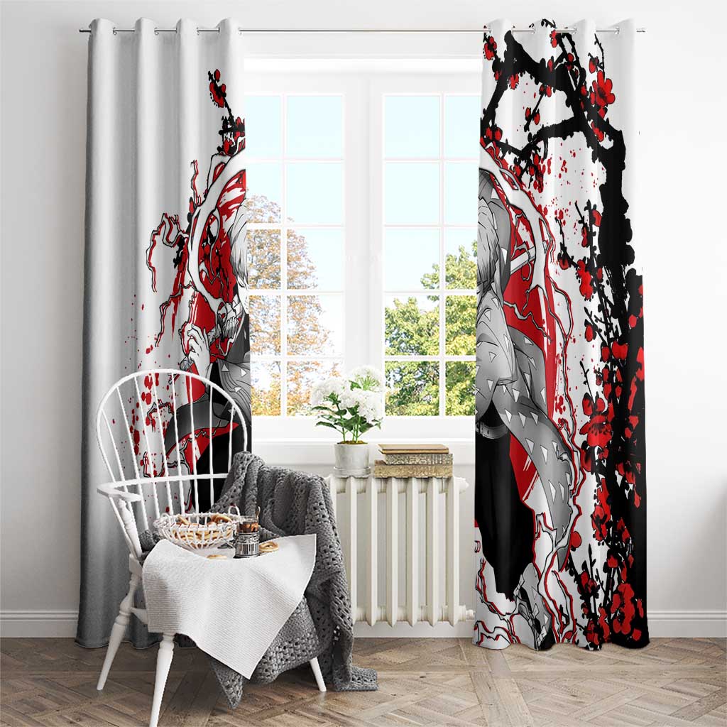 Zenitsu Agatsuma - Demon Slayer Window Curtain Anime Japan Style