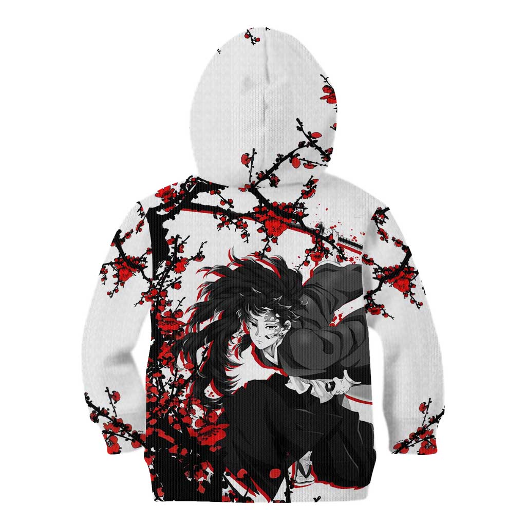 Yoriichi Tsugikuni - Demon Slayer Kid Hoodie Anime Japan Style