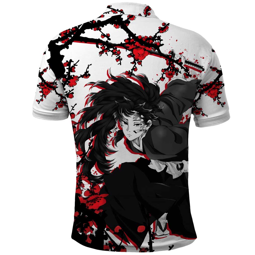 Yoriichi Tsugikuni - Demon Slayer Polo Shirt Anime Japan Style