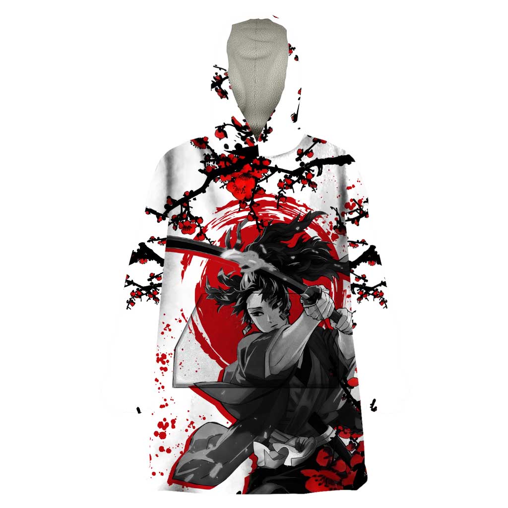 Yoriichi Tsugikuni - Demon Slayer Wearable Blanket Hoodie Anime Japan Style