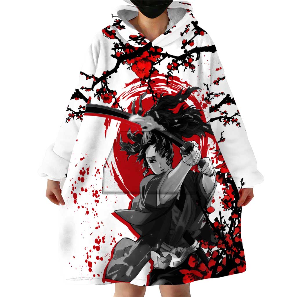 Yoriichi Tsugikuni - Demon Slayer Wearable Blanket Hoodie Anime Japan Style