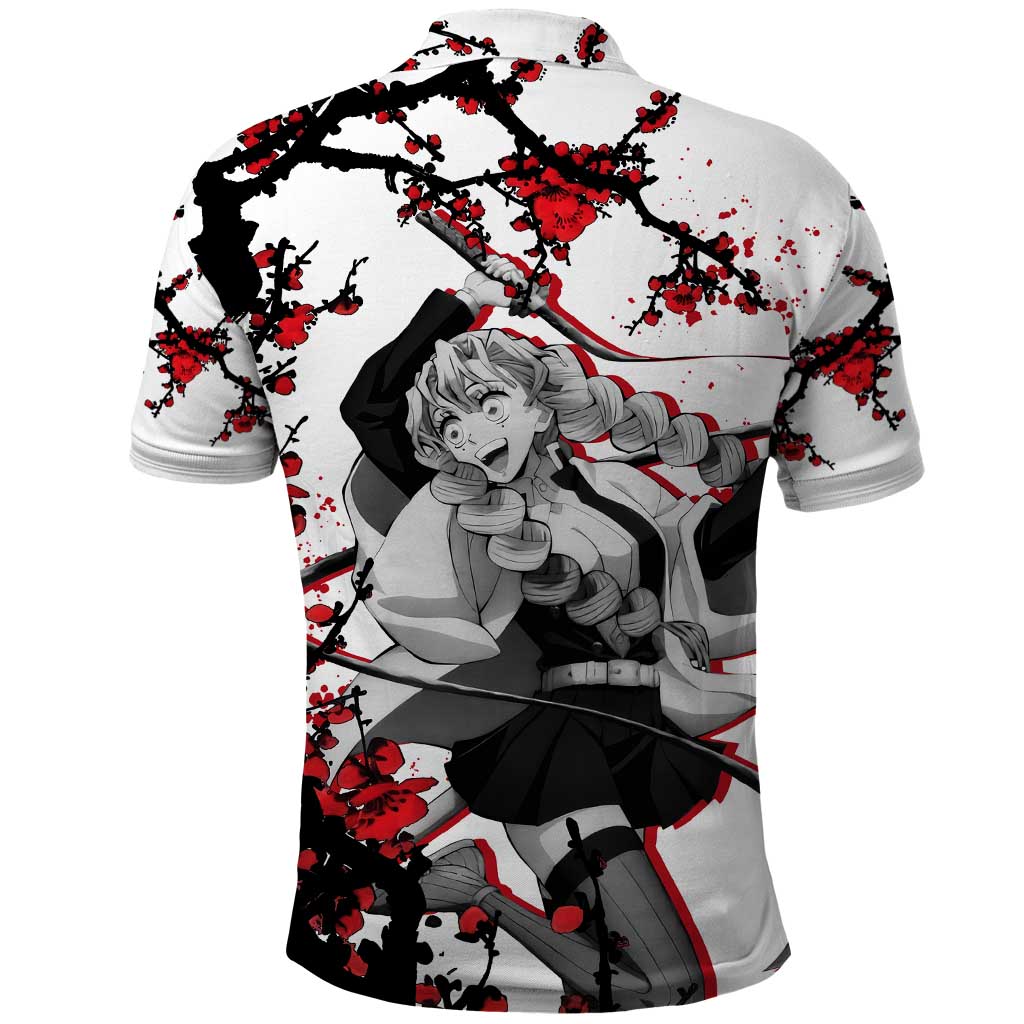 Mitsuri Kanroji - Demon Slayer Polo Shirt Anime Japan Style