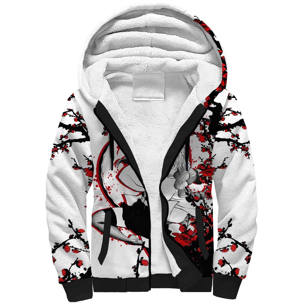 Mitsuri Kanroji - Demon Slayer Sherpa Hoodie Anime Japan Style