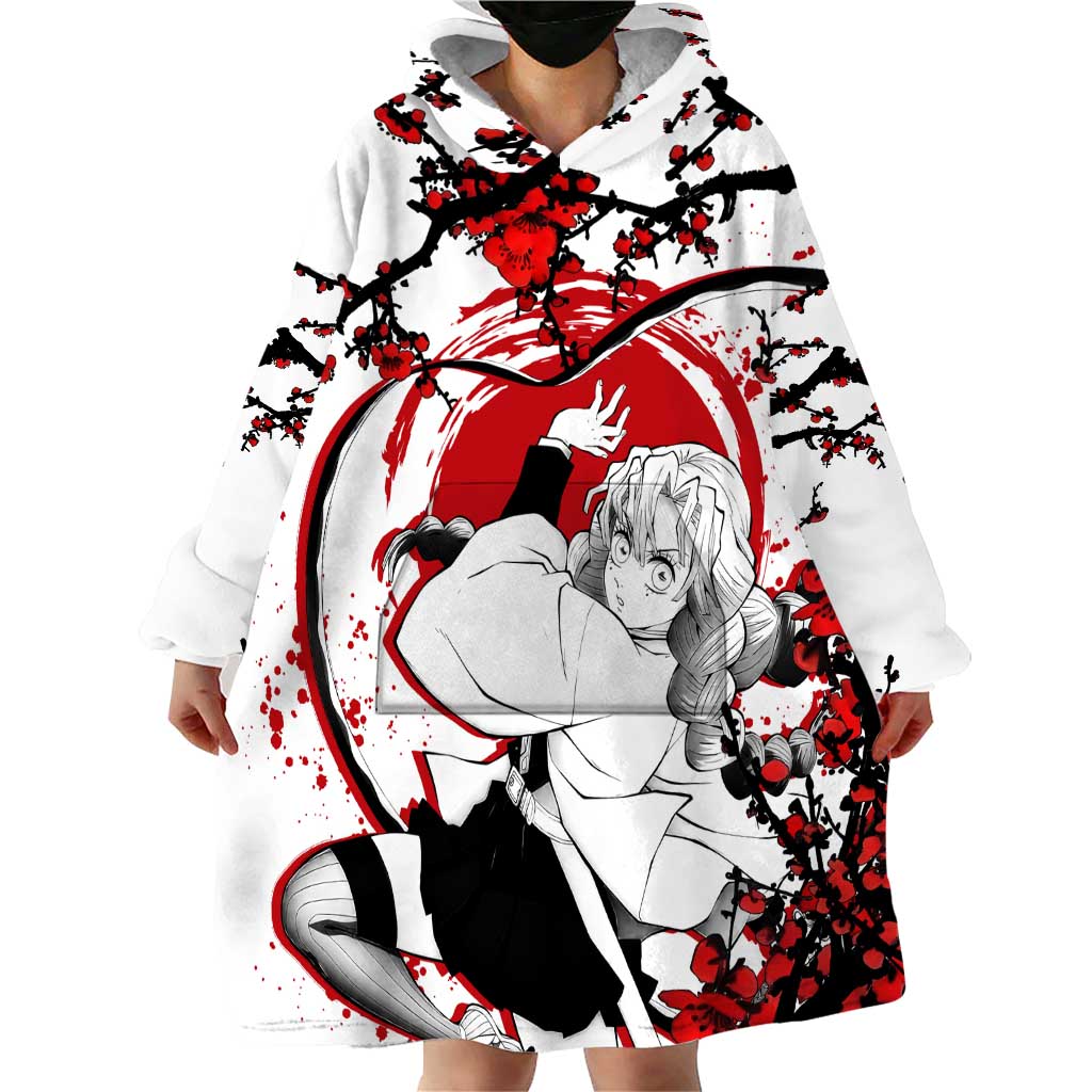 Mitsuri Kanroji - Demon Slayer Wearable Blanket Hoodie Anime Japan Style