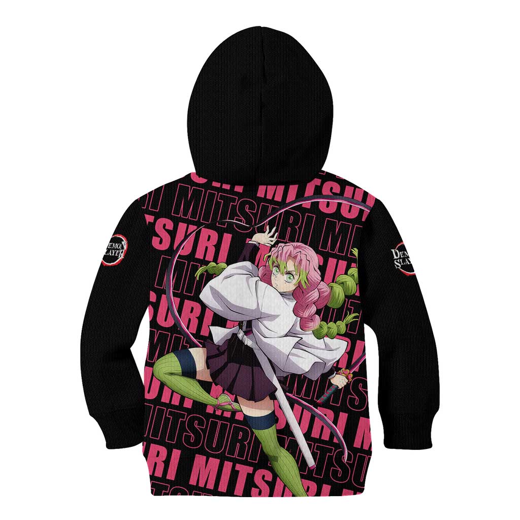 Mitsuri Kanroji - Demon Slayer Kid Hoodie Anime Style
